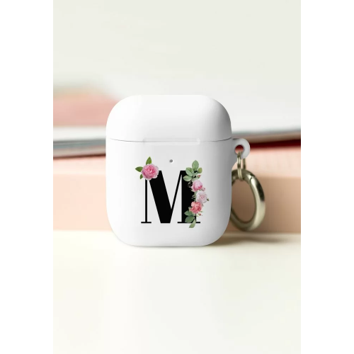 Custom TPU Rubber Protective Case for AirPods with Carabiner