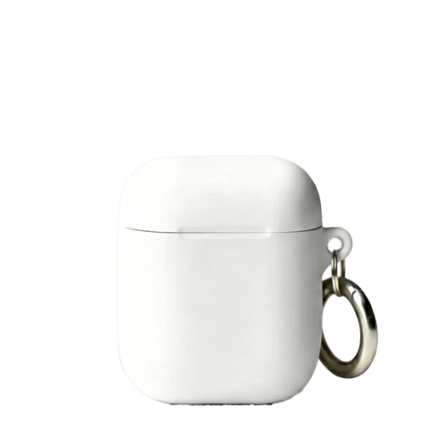 Custom TPU Rubber Protective Case for AirPods with Carabiner