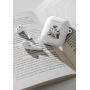 Custom TPU Rubber Protective Case for AirPods with Carabiner