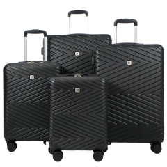 Travelhouse 20" Underseat Hard-Sided Carry-On Luggage, Spinner Wheels, ABS,Light Purple