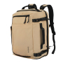 Smicure Travel carry on Backpack Laptop Business 17.5 Inch Business Anti Theft Slim Sturdy College School Computer 2 in 1 Duffel Bag. Beige