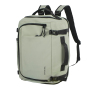Smicure Travel carry on Backpack Laptop Business 17.5 Inch Business Anti Theft Slim Sturdy College School Computer 2 in 1 Duffel Bag.Green
