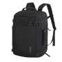Smicure Travel carry on Backpack Laptop Business 17.5 Inch Business Anti Theft Slim Sturdy College School Computer 2 in 1 Duffel Bag.Black