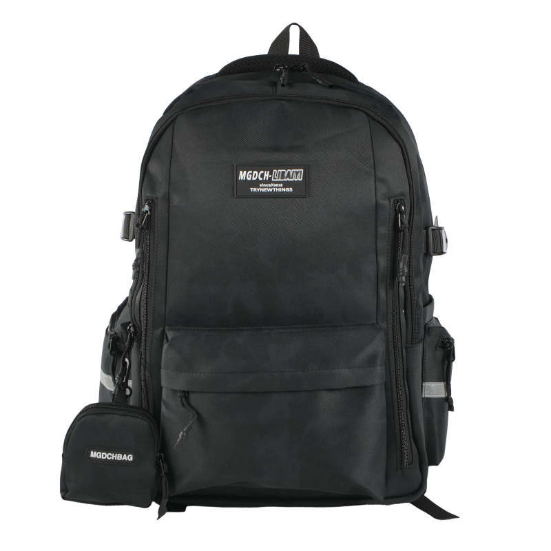 Forest Myth Backpack for Men and Women,Casual Daypack Water-Resistant Lightweight SchoolBackPack，Black