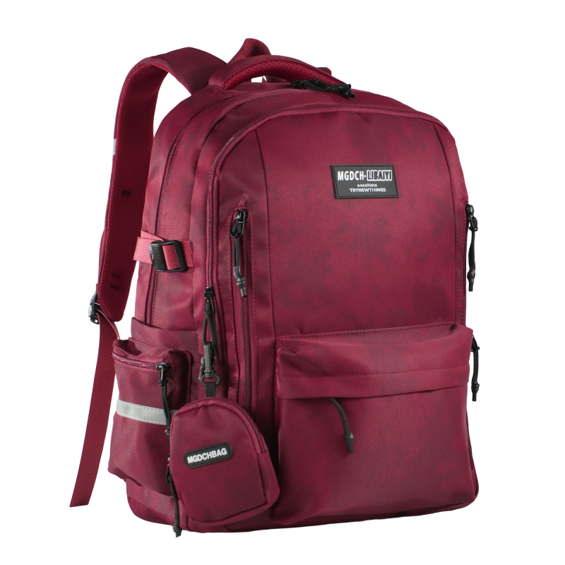 Forest Myth Backpack for Men and Women,Casual Daypack Water-Resistant Lightweight SchoolBackPack，Wine Red (4.6) | 5 ratings