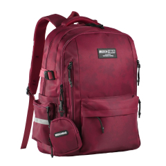 Forest Myth Backpack for Men and Women,Casual Daypack Water-Resistant Lightweight SchoolBackPack,Wine Red (4.6) | 5 ratings