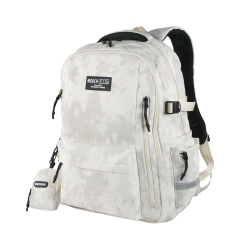 Forest Myth Backpack for Men and Women,Casual Daypack Water Resistant Lightweight SchoolBackPack,Creamy White