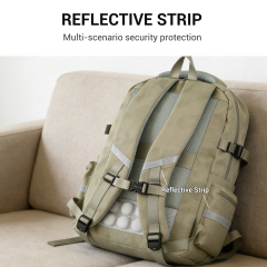 Forest Myth Backpack for Men and Women,Casual Daypack Water-Resistant Lightweight SchoolBackPack,Green