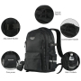 Forest Myth Backpack for Men and Women,Casual Daypack Water-Resistant Lightweight SchoolBackPack，Black