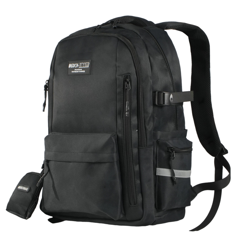 Forest Myth Backpack for Men and Women,Casual Daypack Water-Resistant Lightweight SchoolBackPack，Black