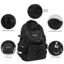 Forest Myth Backpack for Men and Women,Casual Daypack Water-Resistant Lightweight SchoolBackPack，Black