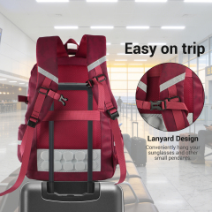 Forest Myth Backpack for Men and Women,Casual Daypack Water-Resistant Lightweight SchoolBackPack,Wine Red (4.6) | 5 ratings