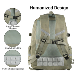 Forest Myth Backpack for Men and Women,Casual Daypack Water-Resistant Lightweight SchoolBackPack,Green