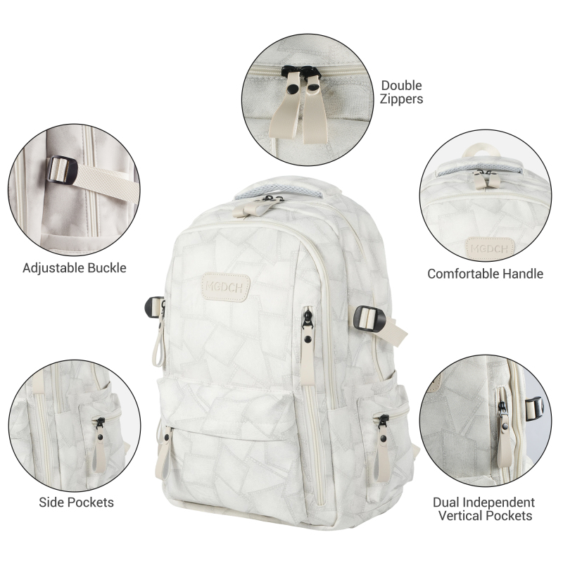 Forest Myth Laptop Backpack,Feature Packed for School,Travel,Everyday,Small Size,Black
