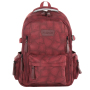 Forest Myth Laptop Backpack,Feature Packed for School,Travel,Everyday,Small Size,Wine Red