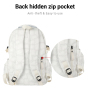 Forest Myth Laptop Backpack,Feature Packed for School,Travel,Everyday,Small Size,Black