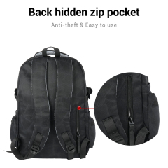 Forest Myth Laptop Backpack,Feature Packed for School,Travel,Everyday,Small Size,Black