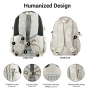 Forest Myth Laptop Backpack,Feature Packed for School,Travel,Everyday,Small Size,Black