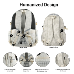 Forest Myth Laptop Backpack,Feature Packed for School,Travel,Everyday,Small Size,Black