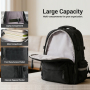 Forest Myth Laptop Backpack,Feature Packed for School,Travel,Everyday,Large Size,Black