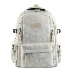Forest Myth Laptop Backpack,Feature Packed for School,Travel,Everyday,Large Size,Creamy White