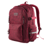 Forest Myth Laptop Backpack,Feature Packed for School,Travel,Everyday,,Large Size,Wine Red