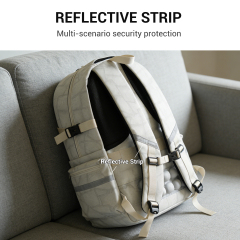 Forest Myth Laptop Backpack,Feature Packed for School,Travel,Everyday,Large Size,Creamy White