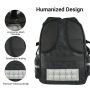 Forest Myth Laptop Backpack,Feature Packed for School,Travel,Everyday,Large Size,Black