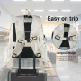 Backpack for Men and Women, Water Resistant College School Bag, Lightweight Travel Backpack, Large Size, Creamy White