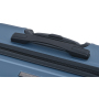 3 Piece Luggage Sets ABS Lightweight Suitcase with Two Hooks, Spinner Wheels, TSA Lock, (20/24/28) Blue