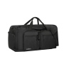 Travelhouse 50L Foldable Travel Duffle Bag for Men Women with Shoes Compartment Waterproof,Black