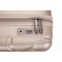Pure PC 16" Hard Case Luggage Computer Case With Universal Silent Aircraft Wheels Gold
