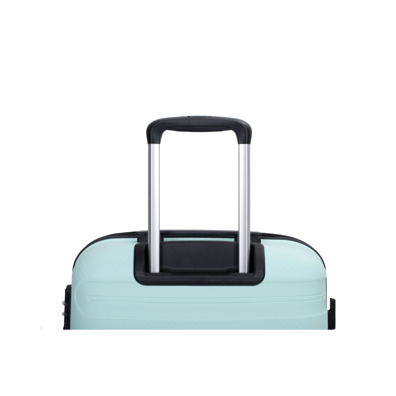 Hardshell Suitcase Spinner Wheels PP Luggage Sets Lightweight Durable Suitcase with TSA Lock,3-Piece Set (20/24/28) ,Light Green