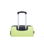 luggage 4-piece ABS lightweight suitcase with rotating wheels, 24 inch and 28 inch with TSA lock, (16/20/24/28) Fluorescent Green