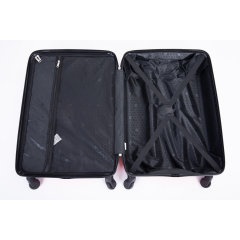 luggage 4-piece ABS lightweight suitcase with rotating wheels, 24 inch and 28 inch with TSA lock, (16/20/24/28) Olive Green