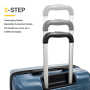 Tripcomp 6 Piece Hardside Luggage Sets Spinner Wheels with TSA Lock Lightweight Suitcase with backpacks(blue)Tripcomp 6 Piece Hardside Luggage Sets Spinner Wheels with TSA Lock Lightweight Suitcase with backpacks(Blue)