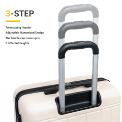 Tripcomp 6-teiliges Hartschalen-Gepäckset mit Spinner-Rädern und TSA-Schloss, leichter Koffer mit Rucksäcken (blau) Tripcomp 6-teiliges Hartschalen-Gepäckset mit Spinner-Rädern und TSA-Schloss, leichter Koffer mit Rucksäcken (weiß)