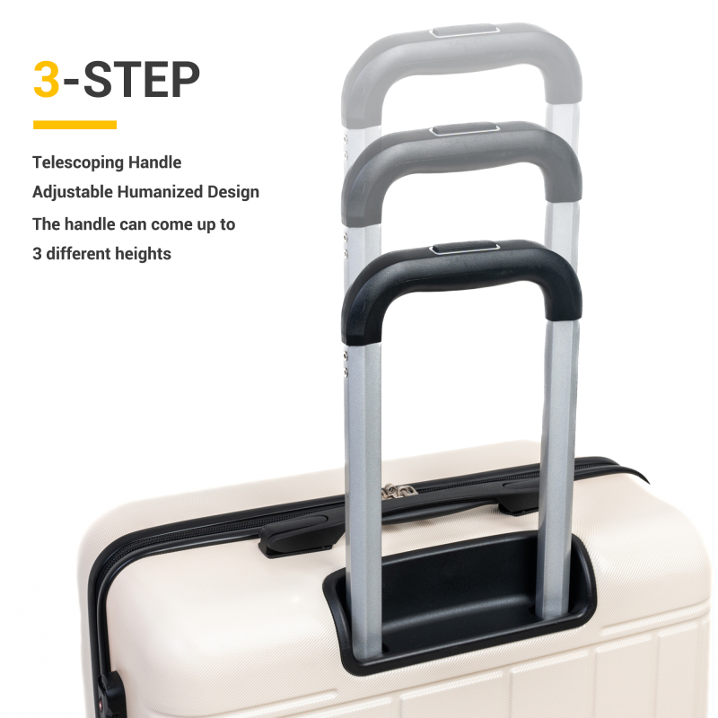 Tripcomp 6 Piece Hardside Luggage Sets Spinner Wheels with TSA Lock Lightweight Suitcase with backpacks(blue)Tripcomp 6 Piece Hardside Luggage Sets Spinner Wheels with TSA Lock Lightweight Suitcase with backpacks(White)