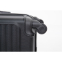 20" Carry on ABS Luggage Lightweight Suitcase, Spinner Wheels, Black