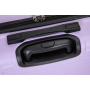 20" Carry on ABS Luggage Lightweight Suitcase, Spinner Wheels, Lavender Purple