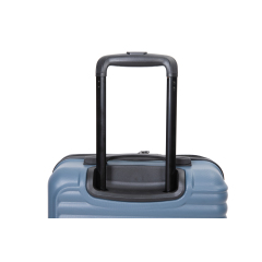 20" Carry on ABS Luggage Lightweight Suitcase, Spinner Wheels, Blue