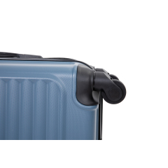 20" Carry on ABS Luggage Lightweight Suitcase, Spinner Wheels, Blue
