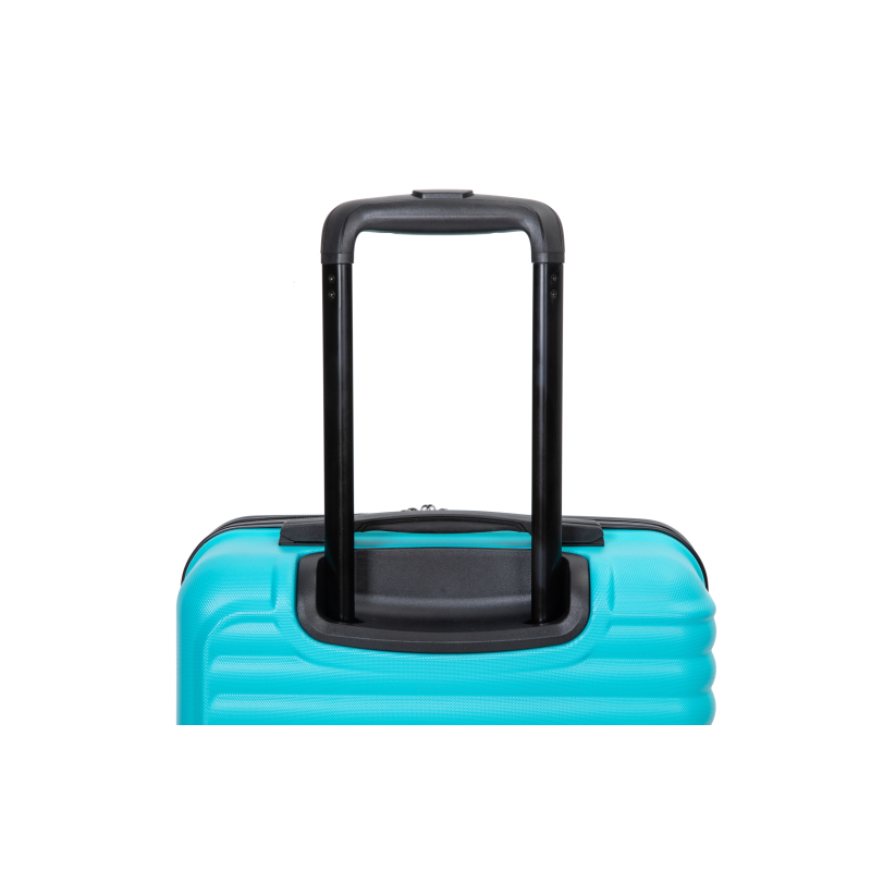 20" Carry on ABS Luggage Lightweight Suitcase, Spinner Wheels, Turquoise