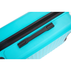 20" Carry on ABS Luggage Lightweight Suitcase, Spinner Wheels, Turquoise