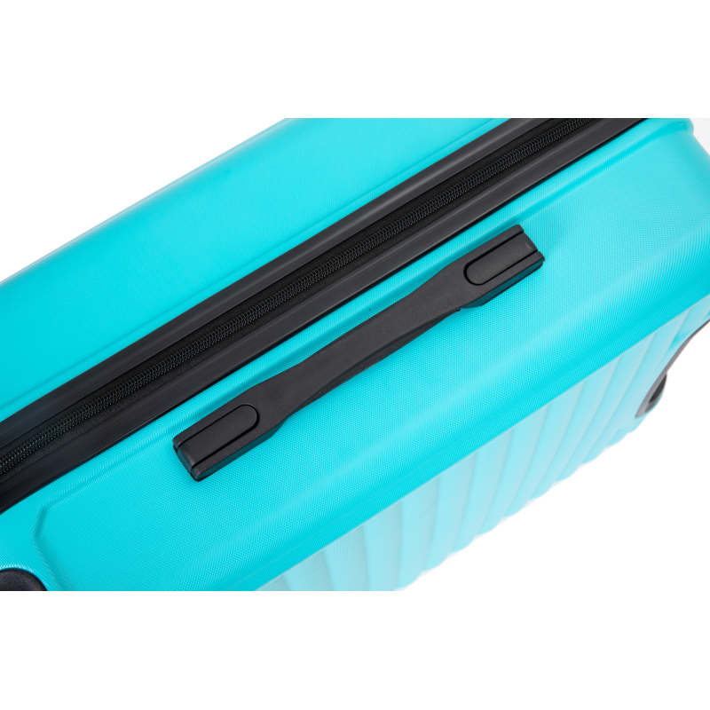 20" Carry on ABS Luggage Lightweight Suitcase, Spinner Wheels, Turquoise