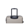 3 Pieces Luggage Sets ABS Lightweight Suitcase with Two Hooks, Spinner Wheels, TSA Lock, (20/24/28) Gold