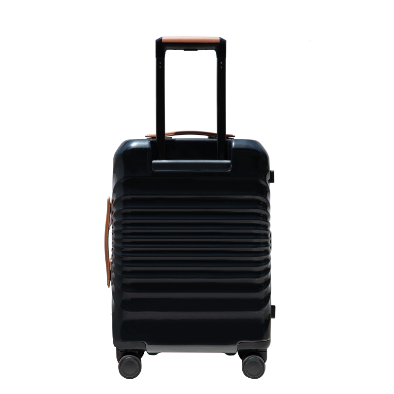 20" Carry on Luggage Lightweight Suitcase TSA Lock USB port Luggage Wheel lock Artificial leather Top handle Spinner Wheels