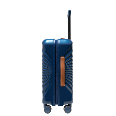 20" Carry on Luggage Lightweight Suitcase TSA Lock USB port Luggage Wheel lock Artificial leather Top handle Spinner Wheels