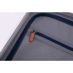 20" Carry on Luggage Lightweight Suitcase TSA Lock USB port Luggage Wheel lock Artificial leather Top handle Spinner Wheels