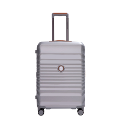 24" Luggage Lightweight Suitcase TSA Lock USB port Luggage Wheel lock Artificial leather Top handle Spinner Wheels